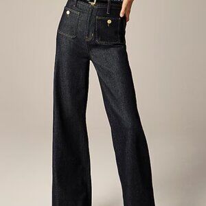 J Crew Sailor Denim Trouser Jeans